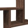 Wall Shelves 2 pcs Brown Oak - Stylish Storage Solution