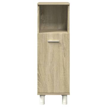 Bathroom Cabinet Sonoma Oak 30.5x30x95 cm | HipoMarket