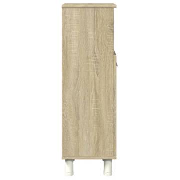 Bathroom Cabinet Sonoma Oak 30.5x30x95 cm | HipoMarket