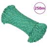 Boat Rope Green 4 mm 250 m Polypropylene Colour green Quantity in Package 1 Length 250 m Diameter 4 mm 