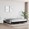 Black Fabric Bed Frame 180x200 cm - Super King Size