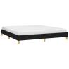 Black Fabric Bed Frame 180x200 cm - Super King Size