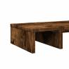 Adjustable Monitor Stand - Smoked Oak, Durable Design