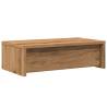 Monitor Stand with Drawers in Artisian Oak - 50x27 cm | HipoMarket