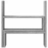 Adjustable Desk Organiser Grey Sonoma - 40x17x41 cm