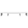 Adjustable Monitor Stand Riser - White | Hipomarket UK