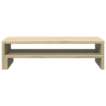 Monitor Stand Sonoma Oak - Stylish & Practical Workspace Solution