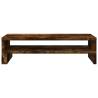 Monitor Stand Smoked Oak - Stylish & Practical Workspace Solution