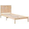 Extra Long Solid Wood Bed Frame 100x210 cm - Hipomarket