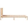 Extra Long Solid Wood Bed Frame 100x210 cm - Hipomarket