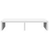 Monitor Stand White 50x27x10 cm - Ergonomic Design & Storage