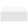 Monitor Stand White 50x27x10 cm - Ergonomic Design & Storage