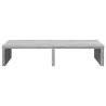 Monitor Stand Grey Sonoma - Ergonomic Wooden Design 50x27 cm