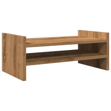 Monitor Stand Artisian Oak - Ergonomic & Durable | Hipomarket