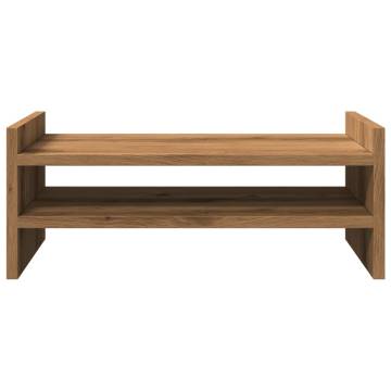 Monitor Stand Artisian Oak - Ergonomic & Durable | Hipomarket