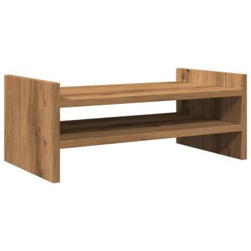 Monitor Stand Artisian Oak - Ergonomic & Durable | Hipomarket