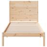 Extra Long Bed Frame 100x220 cm - Solid Wood | HipoMarket