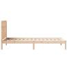 Extra Long Bed Frame 100x220 cm - Solid Wood | HipoMarket