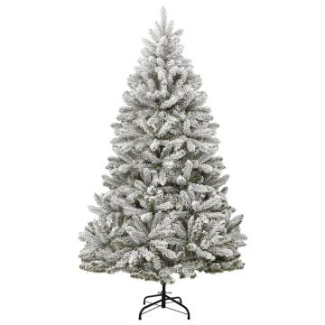 Artificial Hinged Christmas Tree 240cm with 300 LEDs & Balls