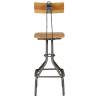 Stylish Bar Chairs - 2 Pcs Solid Reclaimed Teak | HipoMarket