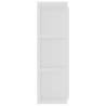 Stylish Bathroom Mirror Cabinet White - 80x20.5x64 cm