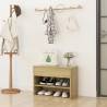 Shoe Bench Sonoma Oak - Stylish Storage Solution | Hipomarket