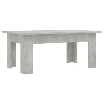 Concrete Grey Coffee Table - Stylish & Durable | Hipo Market