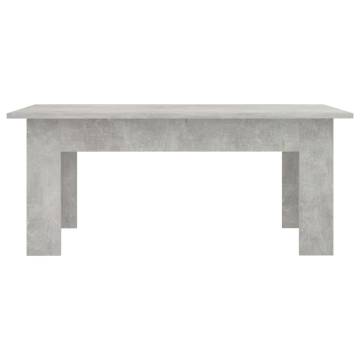 Concrete Grey Coffee Table - Stylish & Durable | Hipo Market