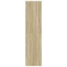 Wardrobe Sonoma Oak - Stylish Engineered Wood Storage