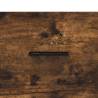 Elegant Highboard in Smoked Oak - 69.5x34x180 cm | Hipomarket