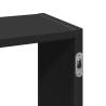 Wall Shelf Black 159x18x66 cm - Stylish Space Saver