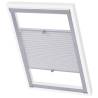 Pleated Blind White PK06 Colour white Velux size code pk06 