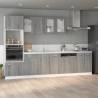 Sink Bottom Cabinet Grey Sonoma 80x46x81.5 cm Engineered Wood Colour grey sonoma Quantity in Package 1 Model 1x bottom cabinet (2 doors) 80 cm Number of 