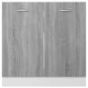 Sink Bottom Cabinet Grey Sonoma - 80x46x81.5 cm