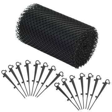 4 Piece Gutter Mesh with Clips - HDPE Gutter Guard