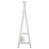 Clothes Rack White - Solid Pine Wood | 100x45.5x150 cm