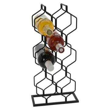 Stylish Metal Wine Rack for 8 Bottles | Home&Styling