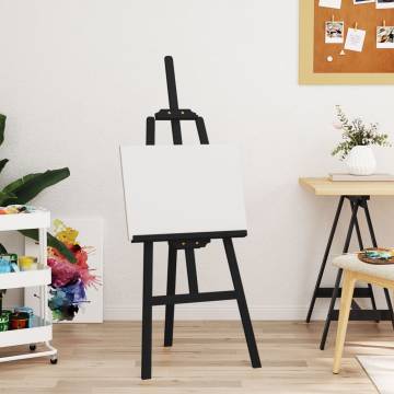 Easel Stand Black - Solid Wood Pine | 53.5x95x127 cm