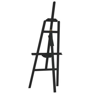 Easel Stand Black - Solid Wood Pine | 53.5x95x127 cm