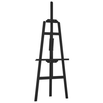 Easel Stand Black - Solid Wood Pine | 53.5x95x127 cm