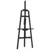 Easel Stand Black - Solid Wood Pine | 53.5x95x127 cm