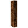 Stylish Smoked Oak Wardrobe - Space Saving Design 30x50x200 cm