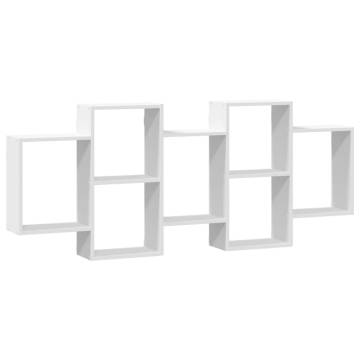 Wall Shelf White 159x18x65 cm - Stylish & Space-Saving