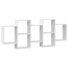 Wall Shelf White 159x18x65 cm - Stylish & Space-Saving