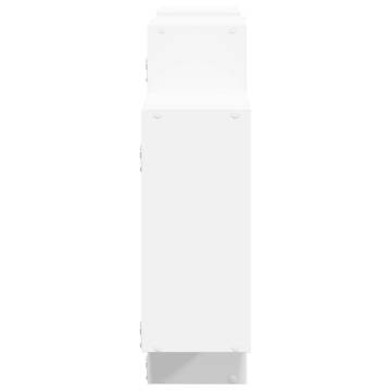 Wall Shelf White 159x18x65 cm - Stylish & Space-Saving