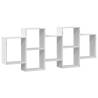 Wall Shelf White 159x18x65 cm - Stylish & Space-Saving