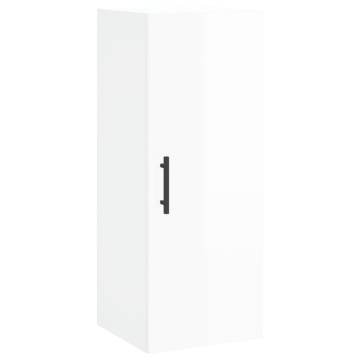 Highboard High Gloss White Storage - Stylish & Durable