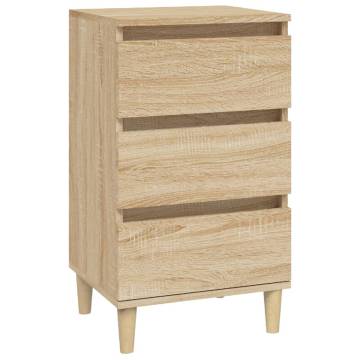 Sonoma Oak Bedside Cabinet - Stylish Storage Solution