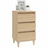 Sonoma Oak Bedside Cabinet - Stylish Storage Solution