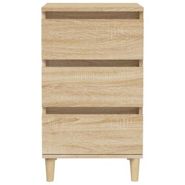 Sonoma Oak Bedside Cabinet - Stylish Storage Solution